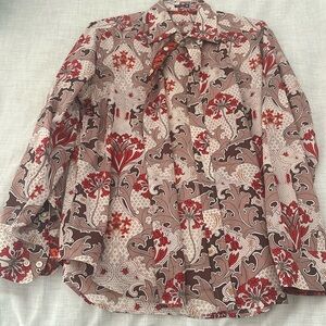 Robert Graham; size large; excellent used condition and dry cleaned